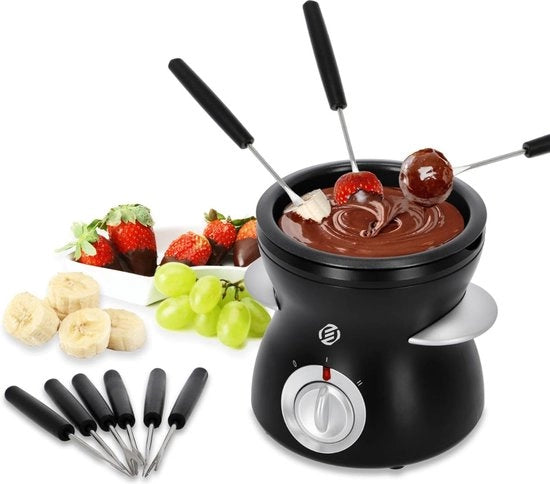 Fonte di Cioccolato Premium Qualità 

o con codice prodotto: 
o modello: 
o con tecnica di riscaldamento rapido e sicuro 
o con capacità di riscaldamento fino a 40°C 
o con alimentazione elettrica 220-240V 50Hz 300W
