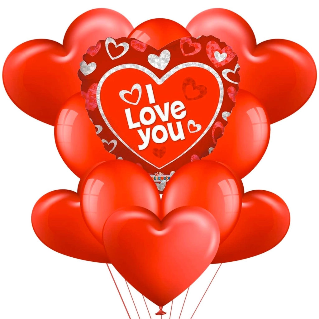 Nonsoloinformatica Bouquet Palloncini Cuore XXL