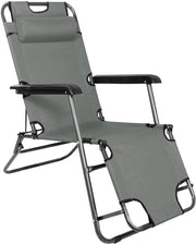 Sedile solare ergonomico - Godersi il sole comodamente - 1 pezzo - Grafite - Acciaio