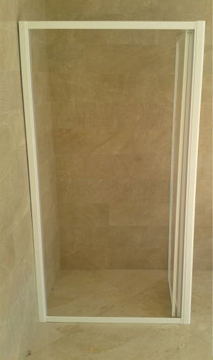 Box doccia acrilico - 2 lati, Fisso piu' Libro - Misura: 85 x 75 x h185