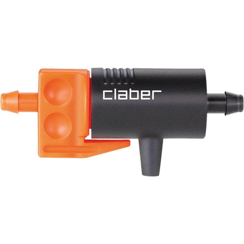 Confezione da 50 gocciolatori claber rainjet, 0 - 6 litri all or