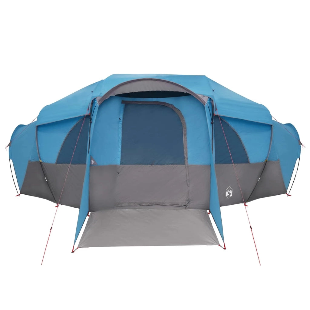 Tenda familiare con telo da pioggia resistente all'acqua Blu 42017464