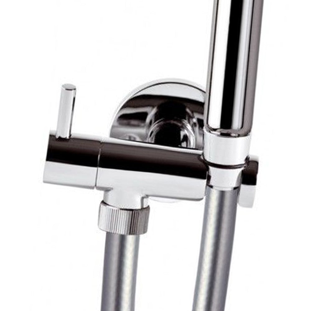 Set idroscopino composto da: idroscopino art. rb100, flessibile met. e rubinetto minimal