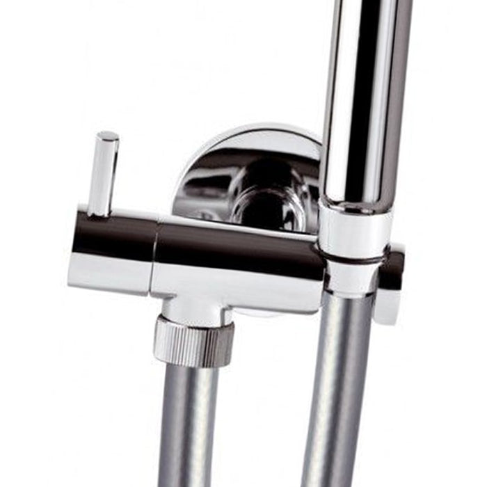 Set idroscopino composto da: idroscopino art. rb100, flessibile met. e rubinetto minimal