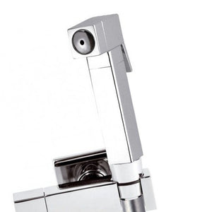 Set idroscopino quadro composto da: rb120 sq, flessibile e rubinetto ad angolo sq