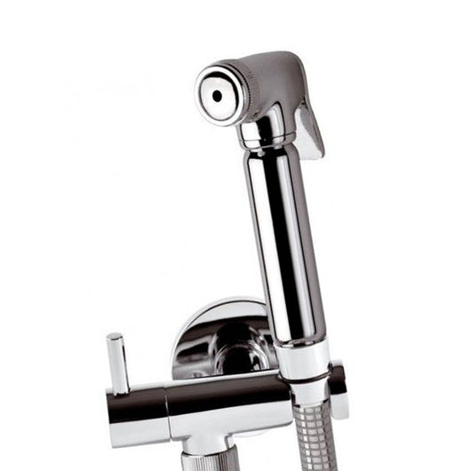 Set idroscopino composto da: idroscopino art. rb100, flessibile crom e rubinetto minimal