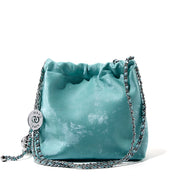 Borsa da donna in vera pelle, borsa da spiaggia, borsa a tracolla semplice, verde