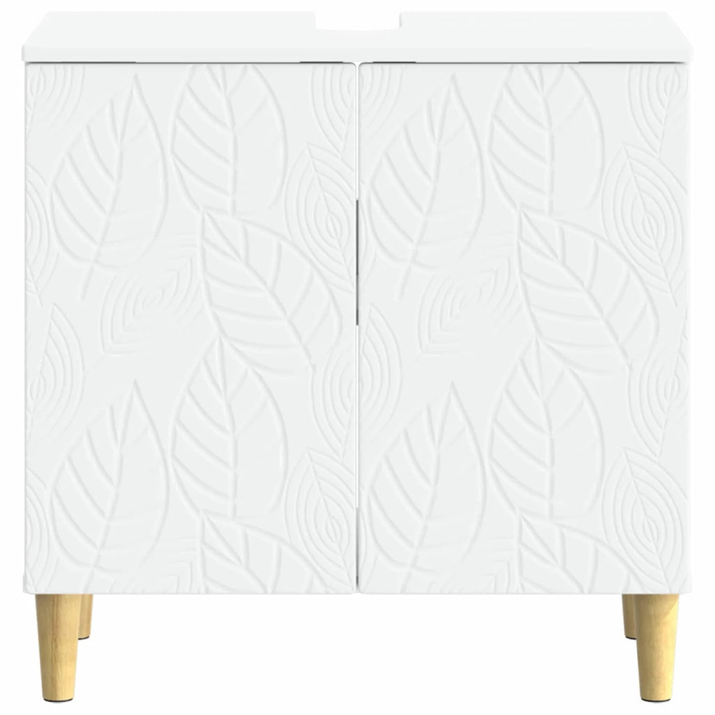 Armadio per Lavabo da Bagno DELFT Bianco 59,5 x 31,5 x 59 cm 897005