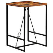 Tavolino da Bar in Legno Massello di Recupero 70x70x106cm cod mxl 18994