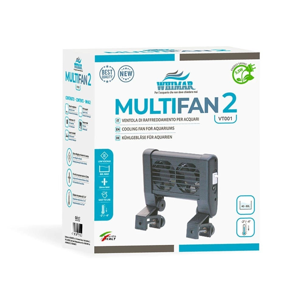 Whimar MultiFan - ventole di raffreddamento per acquari Modello: 2