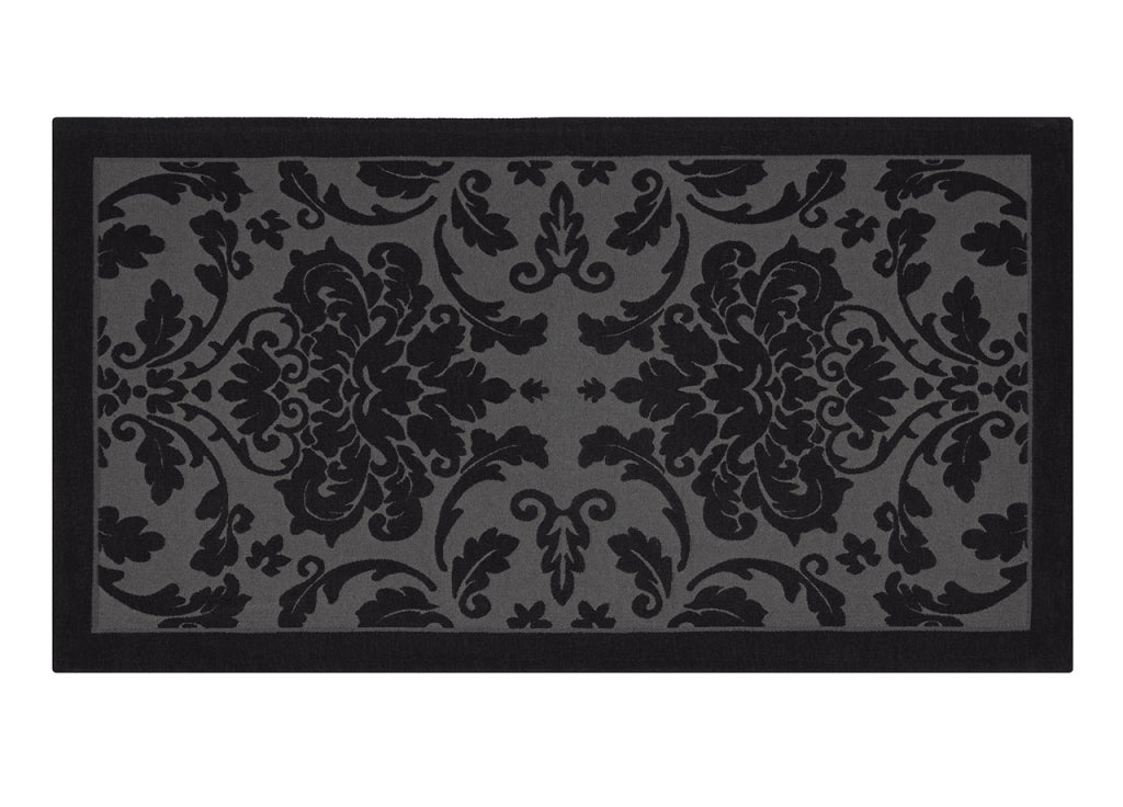 Tappeto Da Camera E Da Salotto Antiscivolo Disegno Grecale By Suardi - 140x200 - Nero