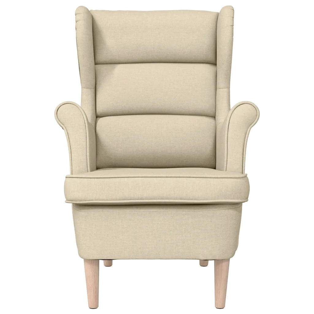 Poltrona Crema 74x84x100 cm in Tessuto 4016902