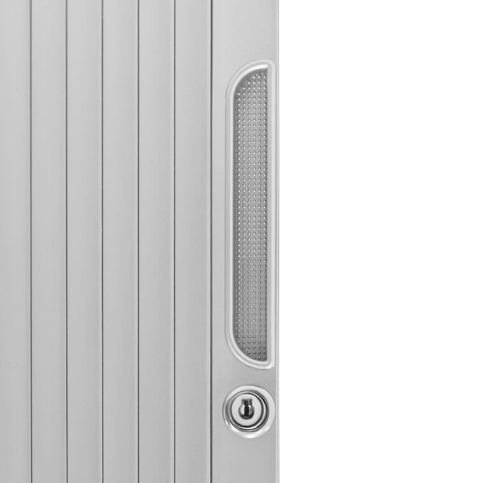 Porta a Soffietto Doccia Grigio 200x60cm Campervan Motorhome Kit Impermeabile