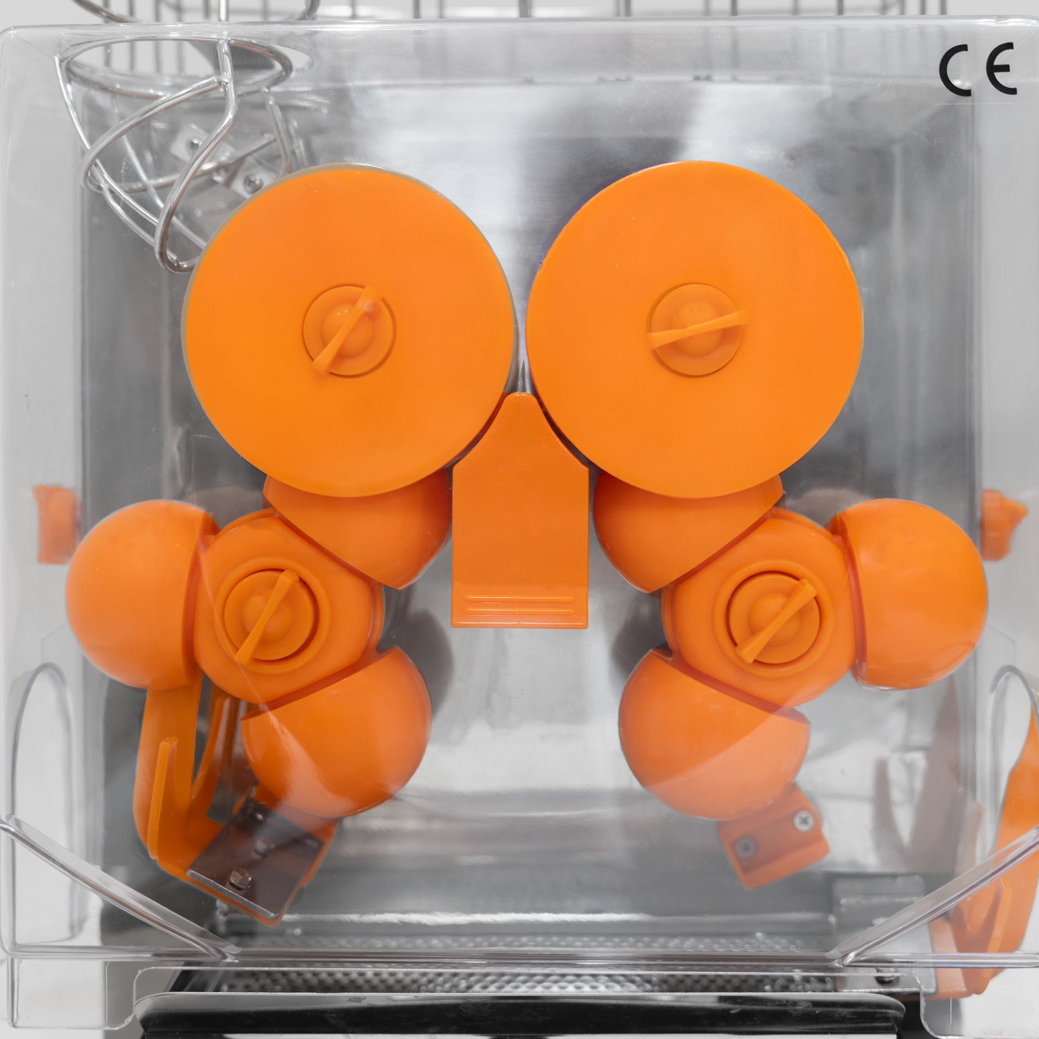 Spremiagrumi Professionale Automatico Arance Elettrico Acciaio con Rubinetto