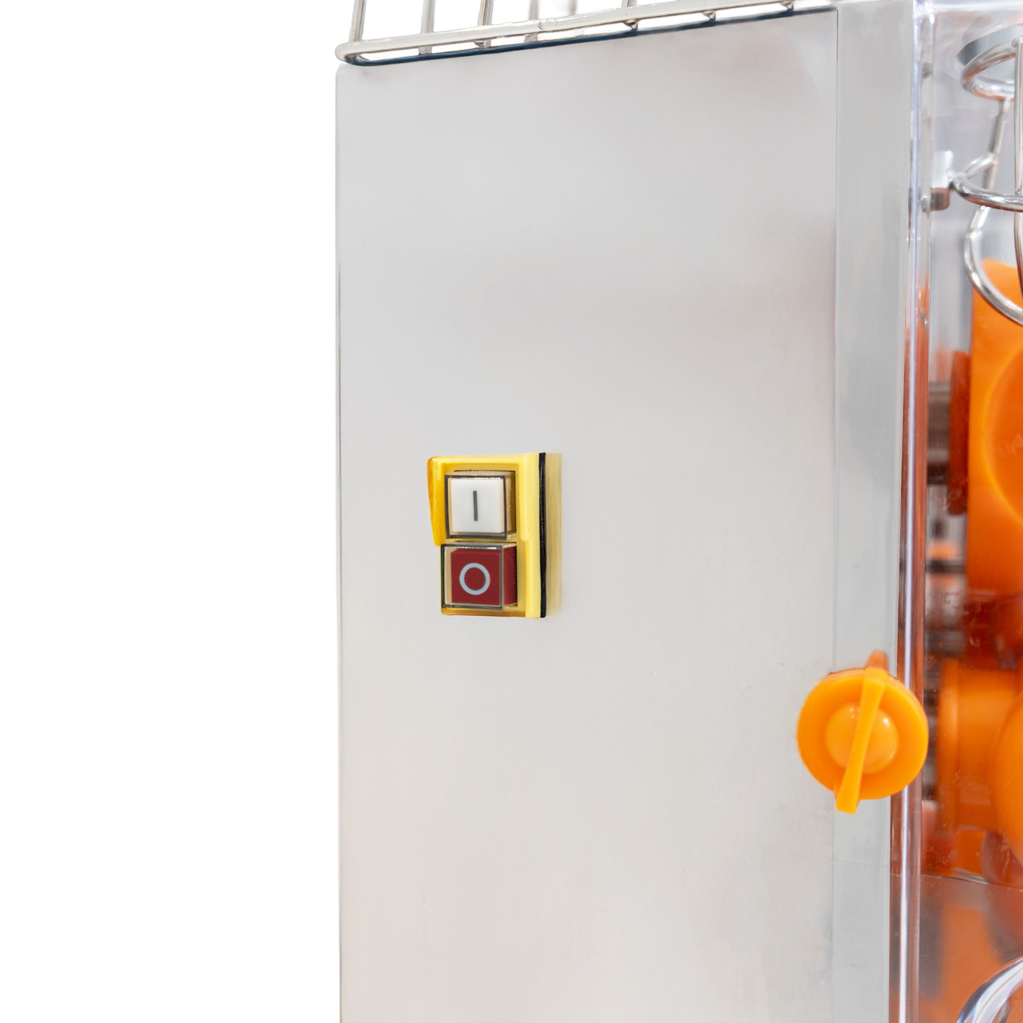 Spremiagrumi Professionale Automatico Arance Elettrico Acciaio con Rubinetto