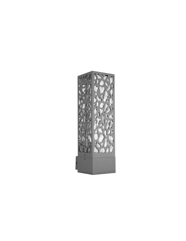 Applique Rettangolare Da Esterno Cooper Antracite IP44 Trio Lighting