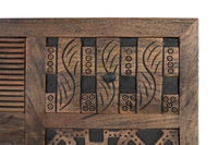 Credenza artigianale in legno massello di mango 160cm