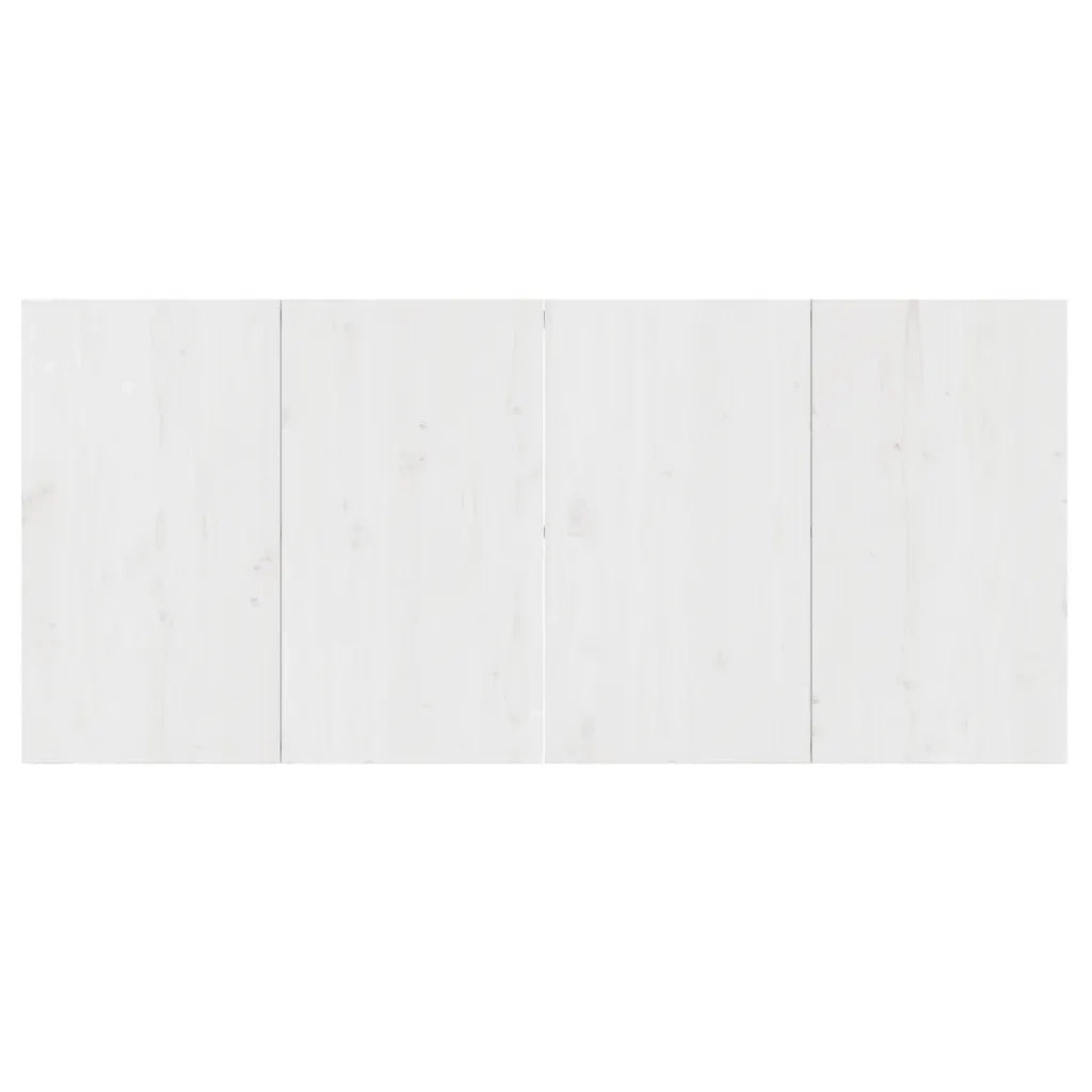 Tavolo da Bar Bianco 180x80x110 cm in Legno Massello di Pino cod mxl 7149