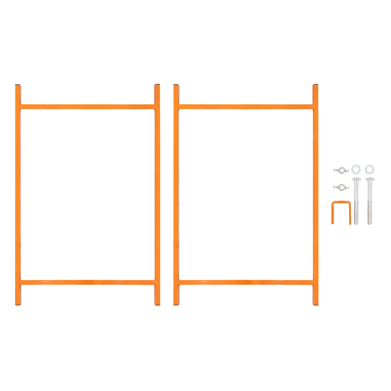 Cavalletti Porta Malta x10 750mm Acciaio Pieghevole con Kit di Fissaggio