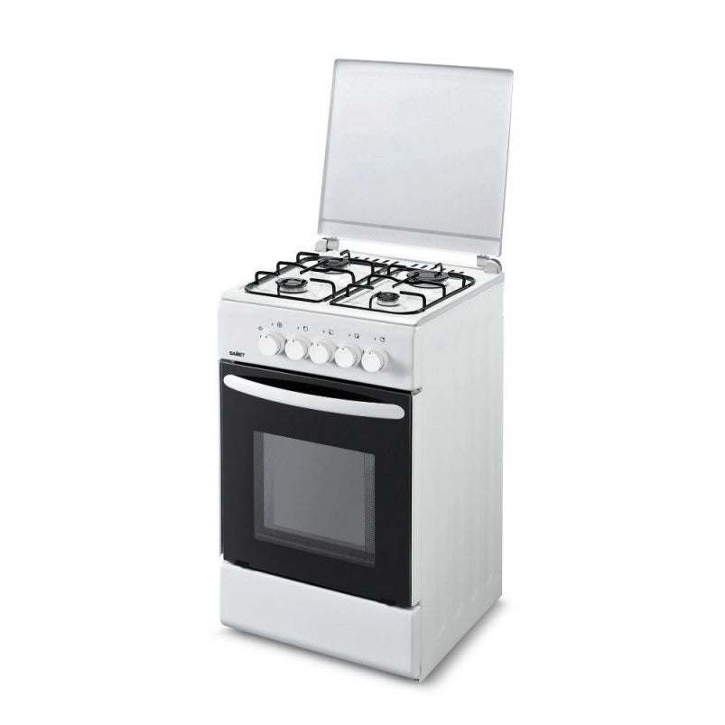 CUCINA A GAS VOLKAN 4 FUOCHI CON FORNO 50X50XH85CM