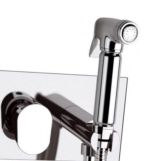 Miscelatore incasso per shut-off con doccetta, supporto doccia e flessibile