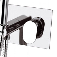 Miscelatore incasso per shut-off con doccetta, supporto doccia e flessibile