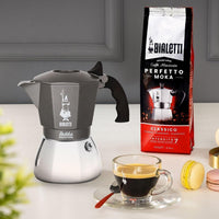 Bialetti Brikka Induction Moka Nero, Acciaio inossidabile