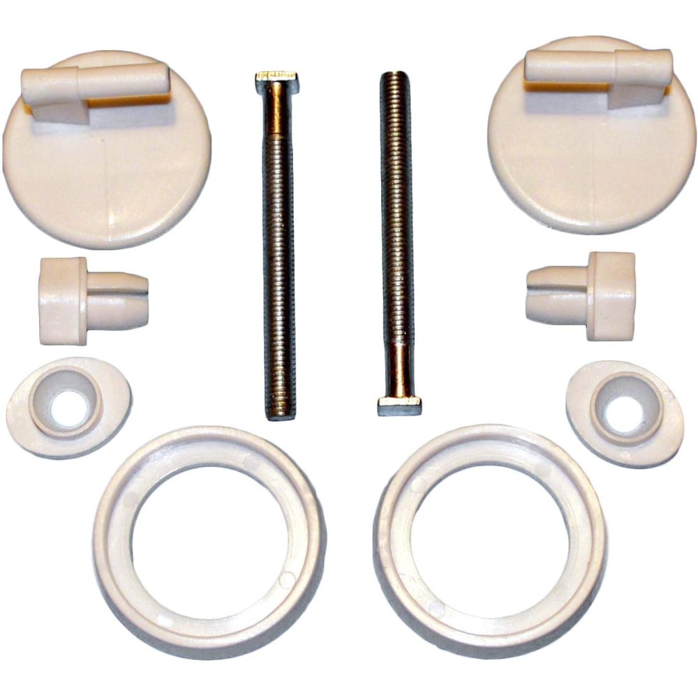 2 cerniere per sedile wc a11 set completo kit di riparazione fai
