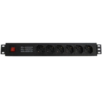 WP WPN-PDU-I06-06 protezione da sovraccarico Nero 6 presa(e) AC 250 V