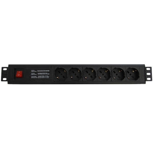 WP WPN-PDU-I06-06 protezione da sovraccarico Nero 6 presa(e) AC 250 V