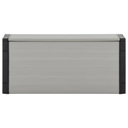 Contenitore per Rifiuti da Giardino Grigio 85x34x40 cm CFW7733963
