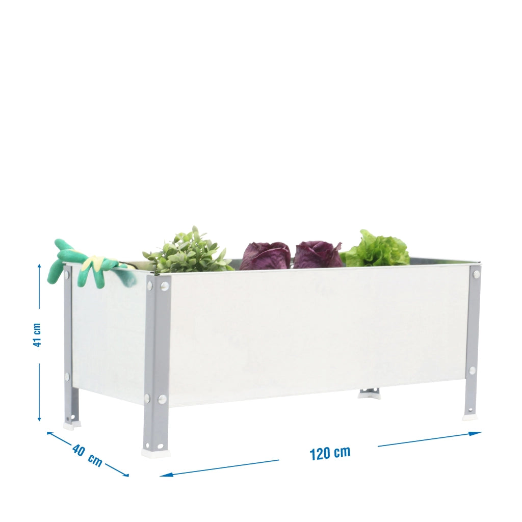 SIMONGARDEN URBAN 410x1200x400 GRIS/GALV-150l