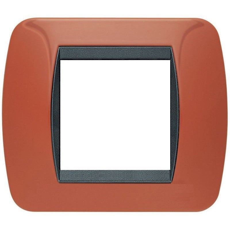 Bticino Living Int. - Placca 2 posti terracotta - L4802TR