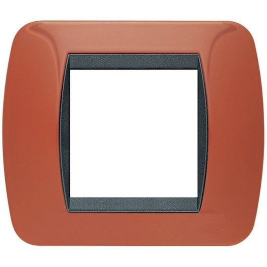 Bticino Living Int. - Placca 2 posti terracotta - L4802TR