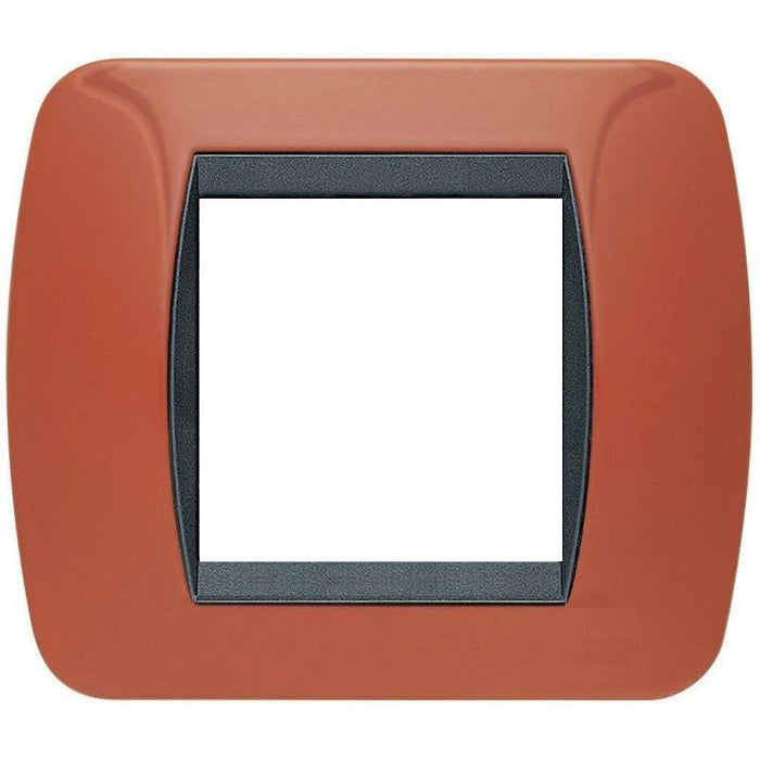 Bticino Living Int. - Placca 2 posti terracotta - L4802TR