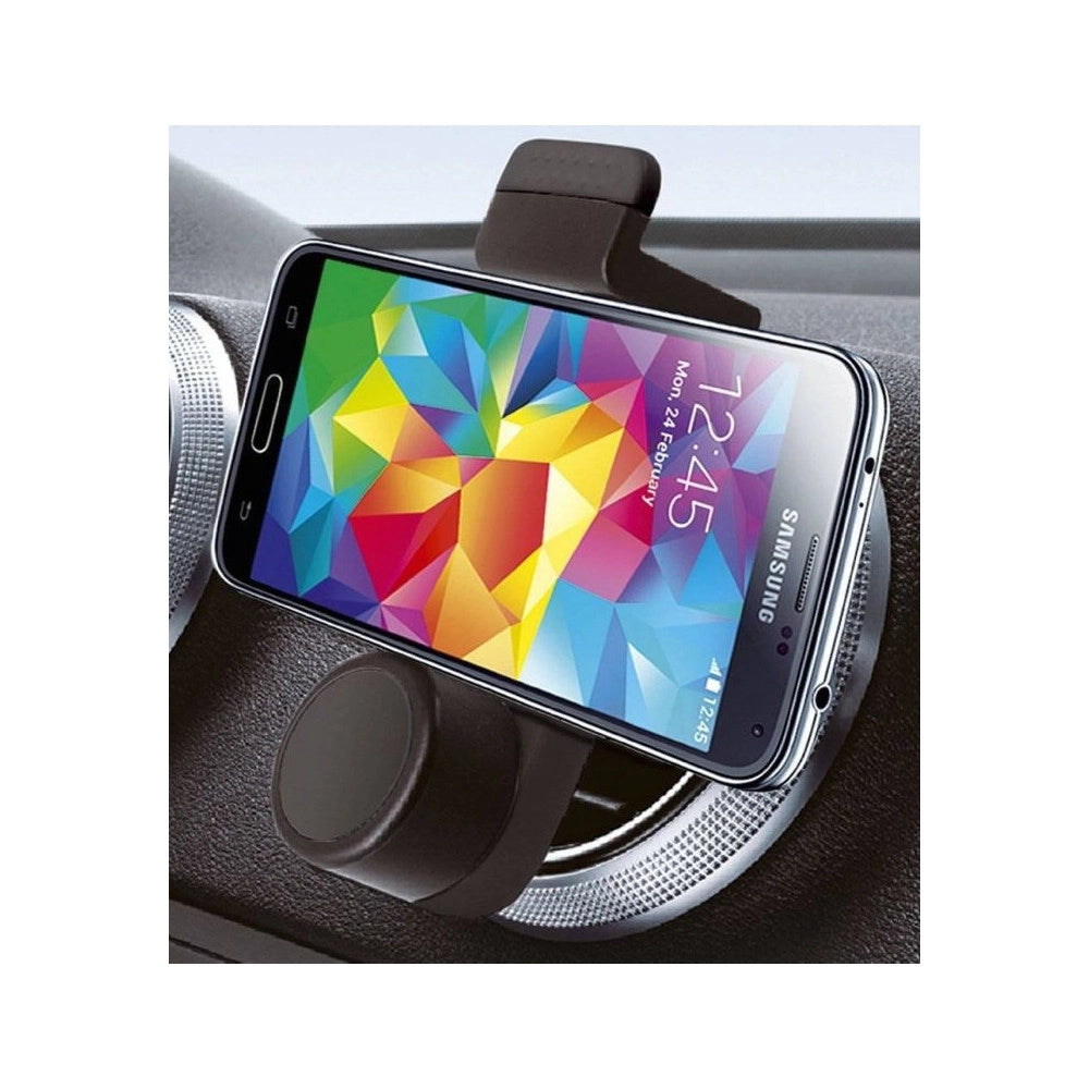 Trade Shop - Supporto Estensibile Universale Smartphone Griglie Ventilazione Auto Schermi 6" -