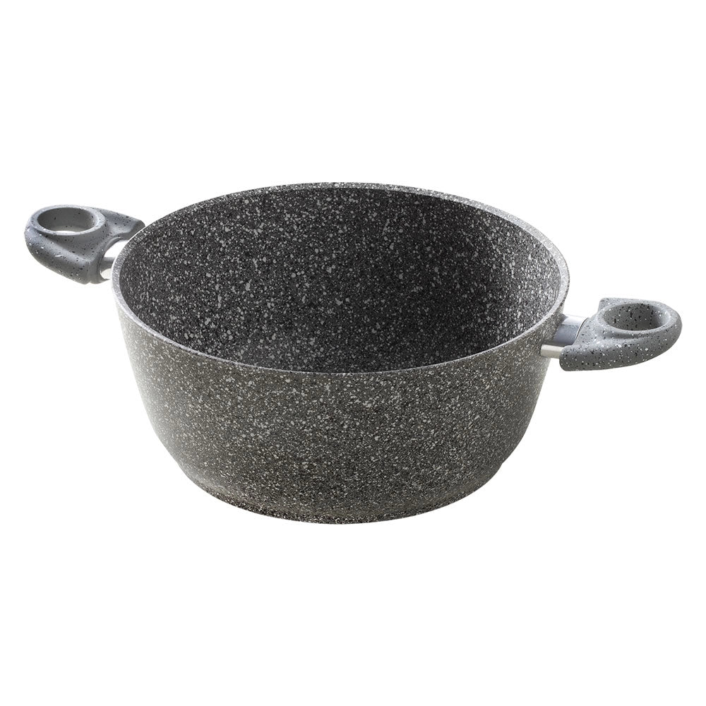 CASSERUOLA 'CUORE DI PIETRA' Ø cm. 20 - 2 manici  - ACCADEMIAMUGNANO