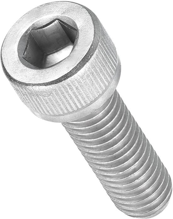 Viti a testa cilindrica a 8 facce in acciaio inossidabile 304, 25 pezzi M8-1,25 x 25 mm - per ventilatore di raffreddamento 3D