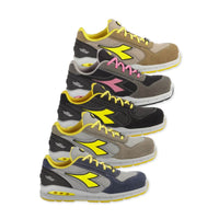 Run Net Airbox Low S1P SRC Scarpe Antinfortunistica Uomo/Donna Pelle Scamosciata | DIADORA UTILITY Nero/40