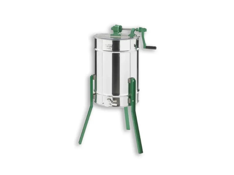 Smielatore mini tangenziale 2+4 telaini inox con rubinetto Ø40 mm 25 kg - Con gambe