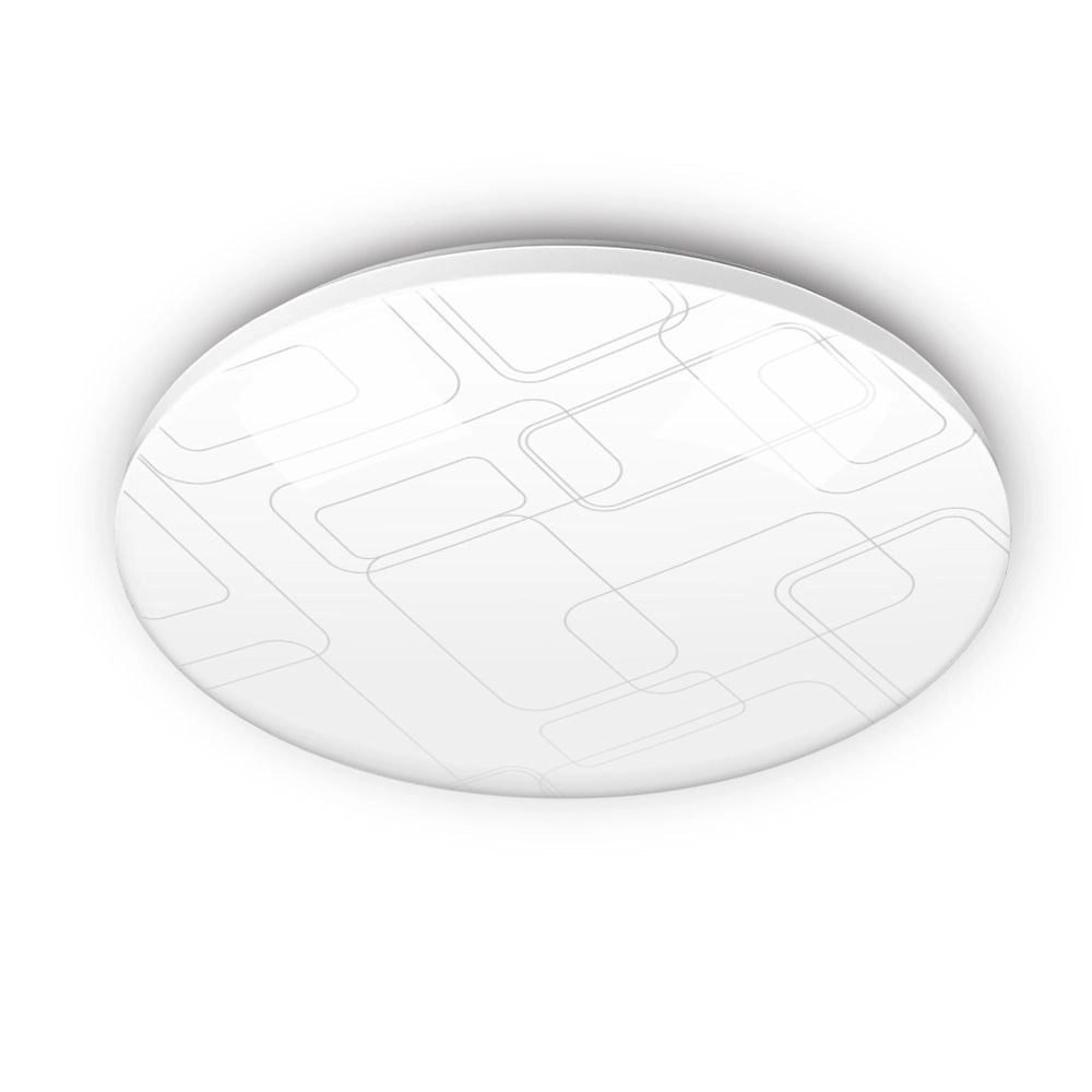 Plafoniera LED tonda bianca IP44 48W 5160lm 4000K Videx