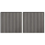 Pannelli da parete 2 pz Grigio 60,5 x 60 cm CFW1521467