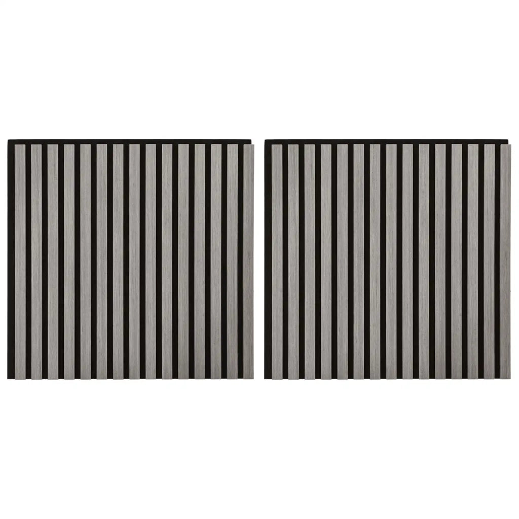 Pannelli da parete 2 pz Grigio 60,5 x 60 cm CFW1521467