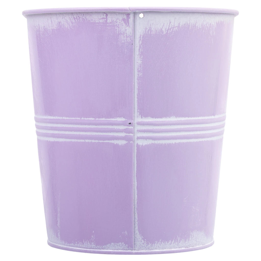 Bacinella in metallo rosa 41x14,5x14,2h cm B37,5x10,5