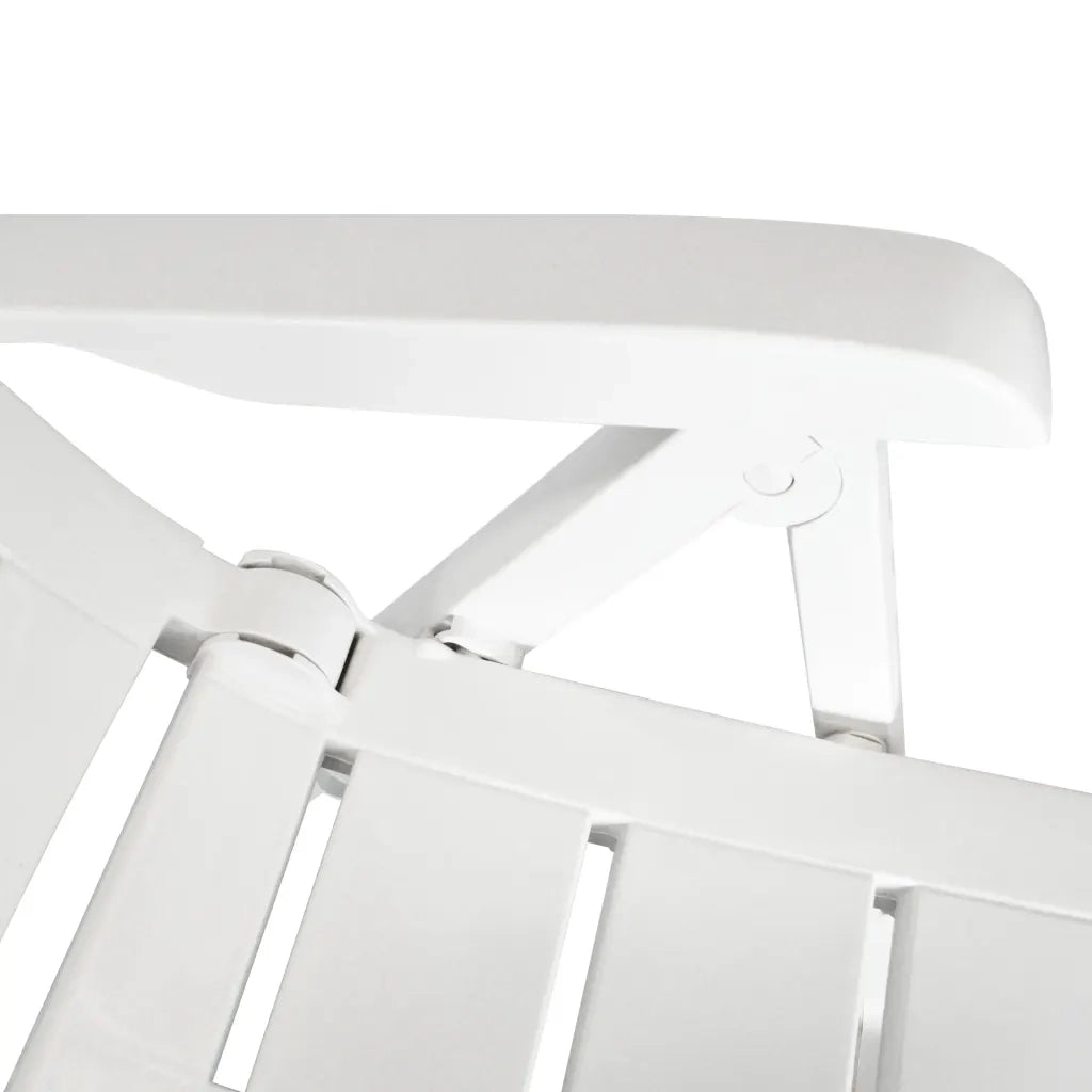 Set da Bistrot 3 pz | Set Salotto da Giardino in Plastica Bianco