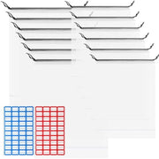 Set di organizzazione per scarpe da viaggio - 12 pezzi - Impermeabile PE - Ripiegabile - Leggero - Corda per trasporto - Bordi resistenti - Organizzatore da viaggio