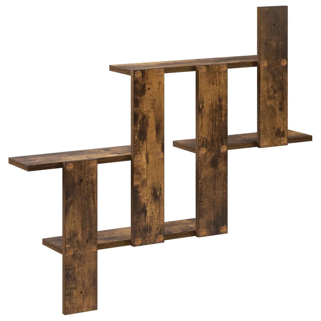 Scaffale da parete Rovere Fumo 85 x 13,5 x 73,5 cm 8020341