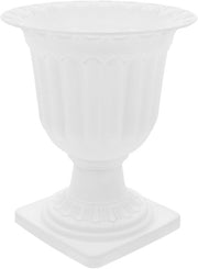 Vaso di plastica per piante - Stile colonne romane - Decorazione per matrimoni - 14 cm - Supporto per piante - Adatto per interni ed esterni - Vinta...