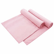 Asciugamani per Sedia Outdoor 2 pz | Teli per bagno Rosa 130 x 60 cm