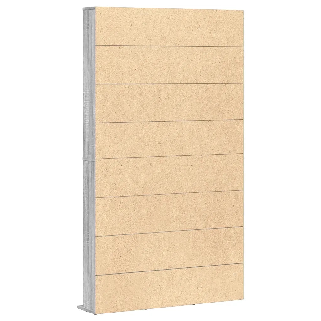 Mobile Porta CD Grigio Sonoma 102x23x177,5 cm Legno Multistrato
